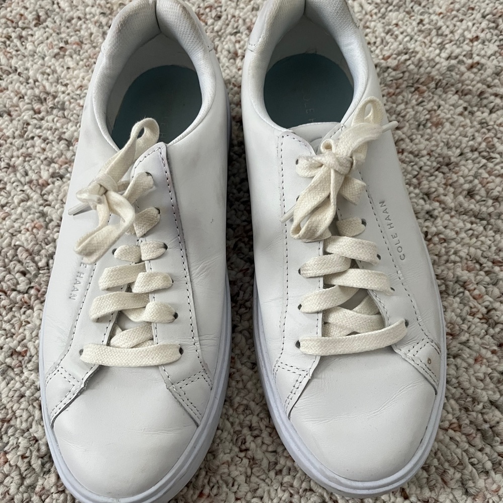 COLE HAAN LEATHER SNEAKERS